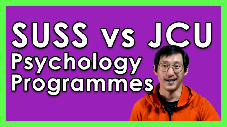 suss psychology vs jcu singapore psychology degree