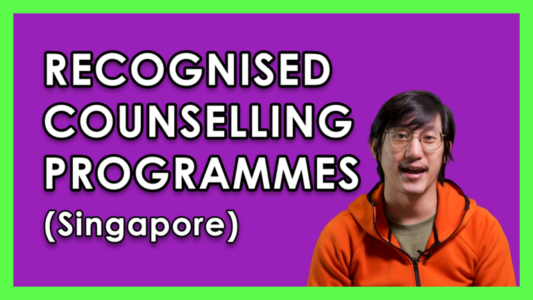 recognised counselling programmes singapore