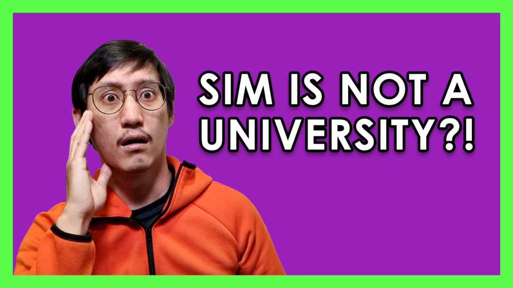 Is SIM a recognized university in Singapore